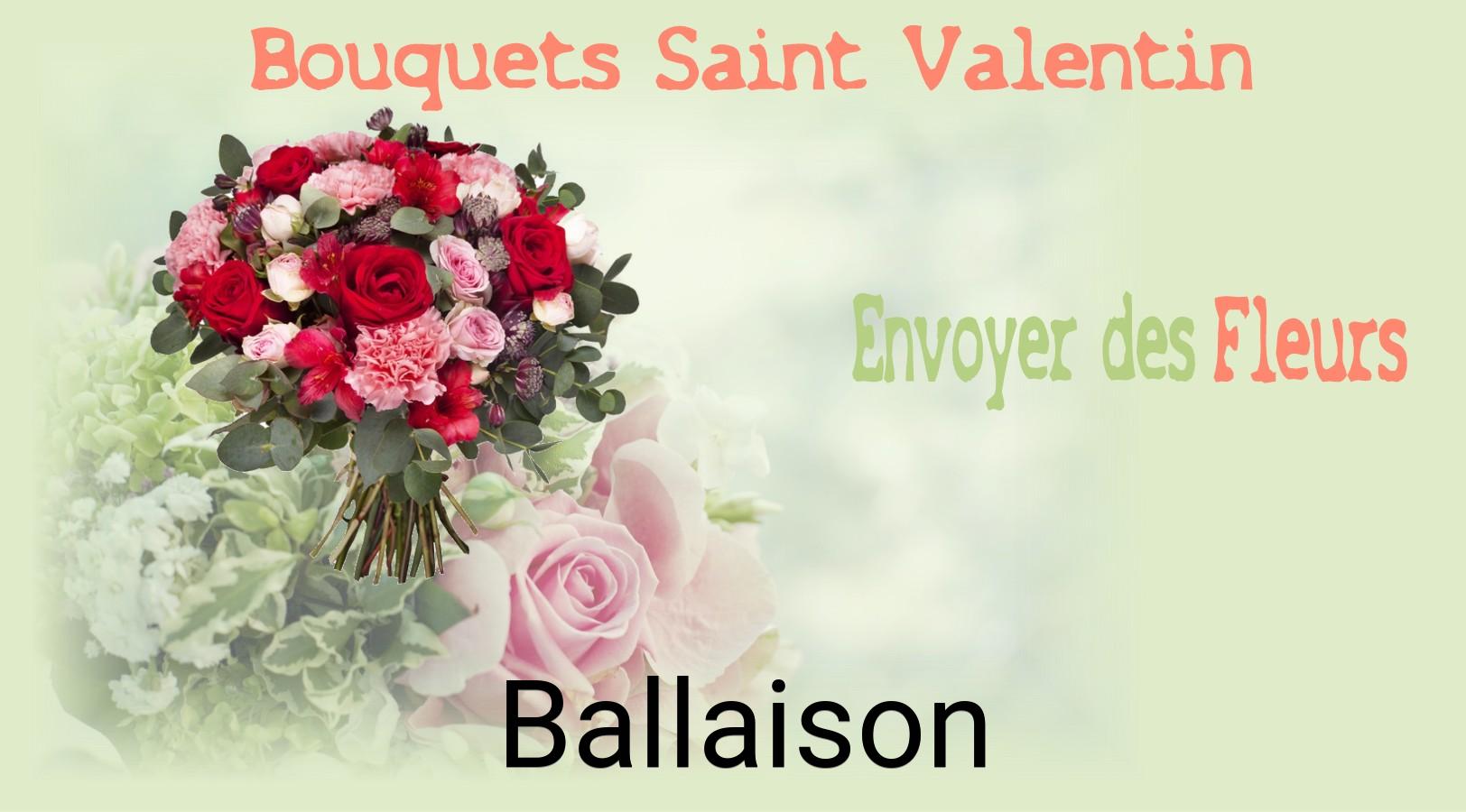 Roses de Saint-Valentin livrées à Ballaison